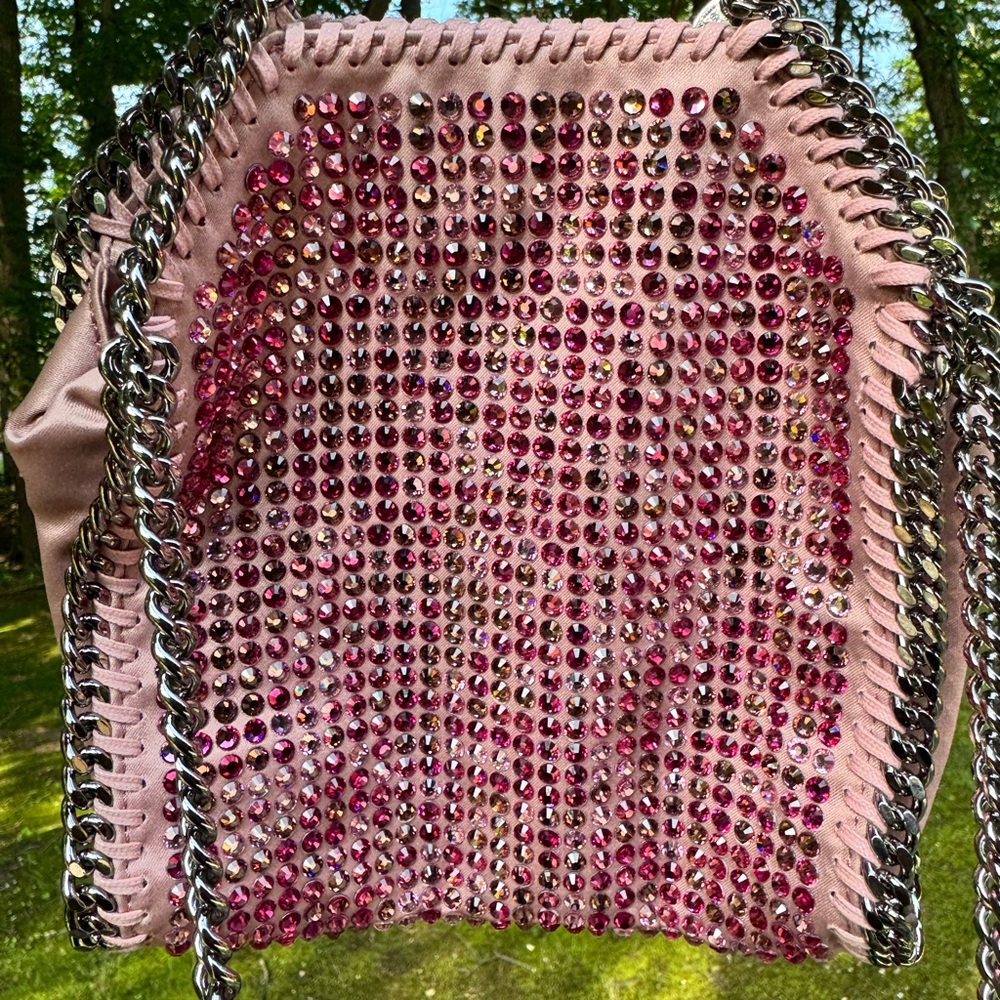 Stella McCartney Pink and Silver Shoulder Bag - Picture 5 of 11